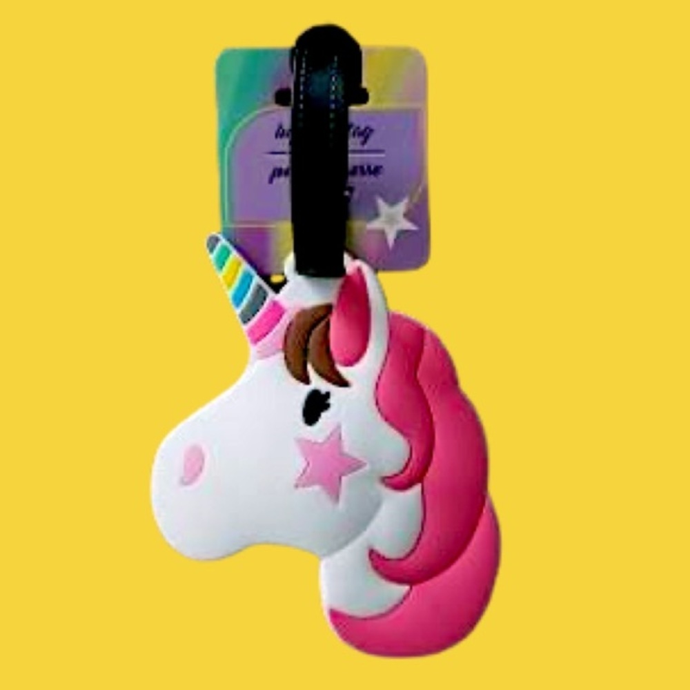 UNICORN LUGGAGE TAG NWT